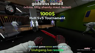 1000$ HvH 5v5 tournament for winners | *NL Nightly OWNED* ft. gamesense