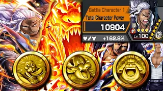 LUNARIAN ALBER 🔥 [KING V2] WITH TRIPLE BIGMOM MEDAL SET! 😤 | ONE PIECE BOUNTY RUSH OPBR