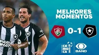 FLUMINENSE 0 X 1 BOTAFOGO | MELHORES MOMENTOS #CARIOCANABAND