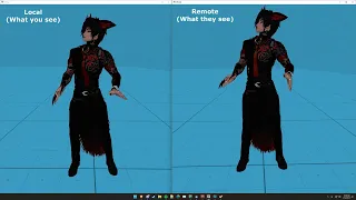 VRChat auto smoothes your tracking over the network