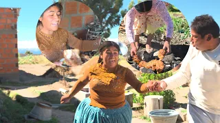 mi hermana llego justo a la hora de mi almuerzo y se comió todo