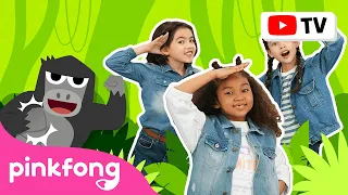 [4K] Jungle Boogie | Dance Along | Kids Rhymes | Let's Dance Together! | Pinkfong Songs for Kids