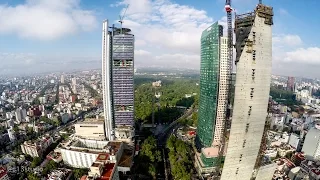 Volando sobre la Ciudad de México en Drone | 03 - Paseo de la Reforma | GoPro Hero 4, FPV |