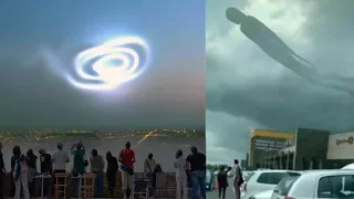 7 Unexplained Mysteries In The Sky Caught On Camera #2