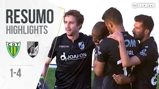 Highlights | Resumo: Tondela 1-4 V. Guimarães (Liga 17/18 #33)