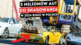 5 milionów aut do "skasowania" w czerwcu 2024 w Polsce