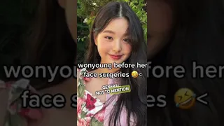 Something is wrong with Wonyoung 😳