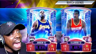 ONYX MAGIC JOHNSON MARCH LEGENDS PACK OPENING! NBA 2K Mobile Season 3 Gameplay Ep 19