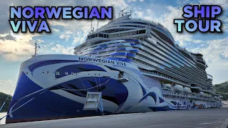 Norwegian Cruise Line's Newest $850 Million Dollar Ship! NCL Viva! 4K