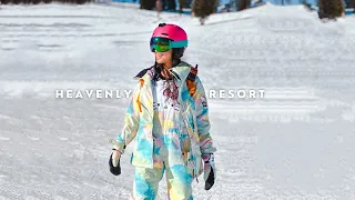 heavenly ski resort snowboarding *the views are insaaane*