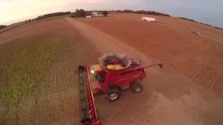 2015 Soybean Harvest - Arcanum Ohio
