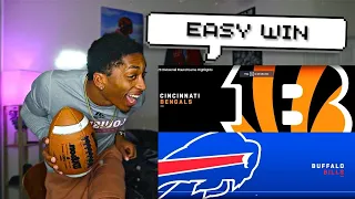 Cincinnati Bengals vs. Buffalo Bills | 2023 Divisional Round Game Highlights REACTION