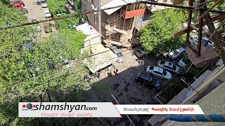 Երևանում շենքի տանիքի վրա աշխատելիս երիտասարդը ընկել է ցած ու մահացել
