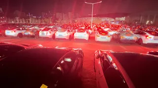 1K TESLA LIGHT SHOW in Korea #2