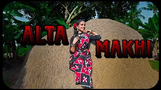 Alta makhi dance❣️//Sambalpuri song// moner moyna// Cover by crazySubhasmita//#altamakhi#sambalpuri