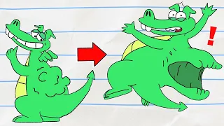 Dragon's Back has A MOUTH? | Boy & Dragon | Wildbrain Toons