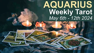 AQUARIUS WEEKLY TAROT READING "A CHANGE IS COMING: ASSERTIVE ACTION AQUARIUS" May 6th to 12th 2024