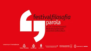 festivalfilosofia 2023 | parola | aftermovie