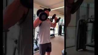 I love this type of workout, continuously doing around for 40 minutes - Chris Hemsworth #lion