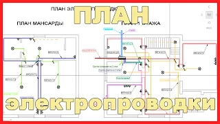 План электропроводки в доме