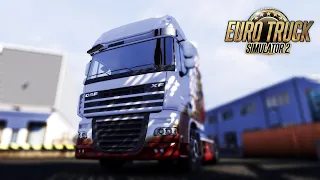 Выполняем заказы в Euro Truck Simulator 2 перевозки