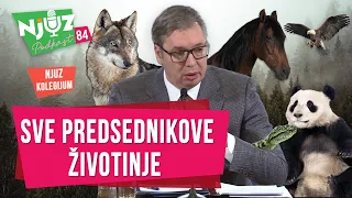 Predsednik Vučić i njegove životinjske metafore, Ko (ni)je kačio slike podrške │ NJUZ PODKAST 84