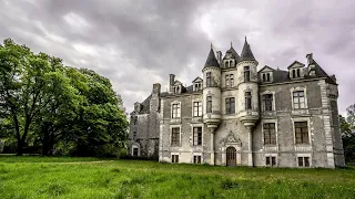 Inmaculado castillo de cuento de hadas abandonado en Francia | Un tesoro del siglo XVII