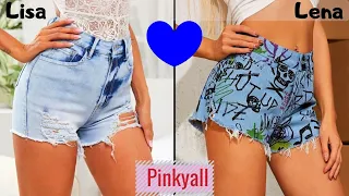 LISA OR LENA 💗 Pinkyall #57 [Makeup Ideas & Aesthetic Nails & Hair & Shoes & Trendy Outfits & ملابس]