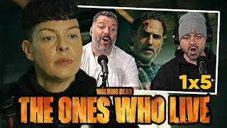 The Walking Dead The Ones Who Live reaction season 1 episode 5