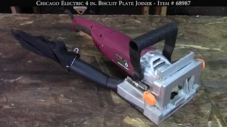 [35] Harbor Freight Review - Chicago Electric 4 in. Biscuit Plate Joiner - Item # 68987