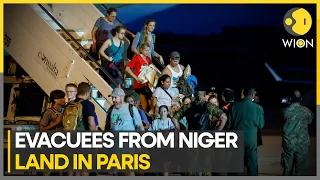 262 evacuees from Niger lands in Paris and Rome | English News | WION