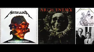 Metallica vs Arch Enemy vs Metallica (Atlas Rise vs Nemesis vs To Live Is to Die) - SIMILAR SONGS