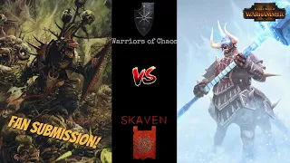 A Rat and a Hard Place - Warriors of Chaos vs Skaven - Total War Warhammer 2