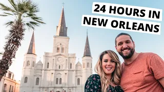 Louisiana: 24 Hrs in New Orleans - Travel Vlog | What To Do, See and Eat in NOLA!
