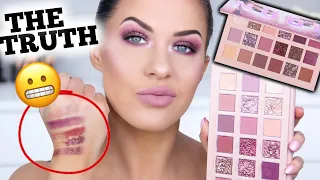 THE TRUTH ABOUT THE NEW HUDA BEAUTY NUDE EYESHADOW PALETTE | SWATCHES, DEMO & REVIEW!!