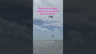 Kitesurfing suffers addiction to Kitesurfer #kitesurf #kitesurfing #kiteboard #kiteloop #kiteboardin