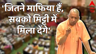 'UP में जितने माफिया हैं, सबको मिट्टी में मिला देंगे' - विधानसभा में गरजे CM Yogi