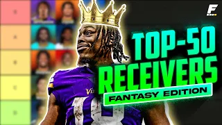 Top 50 Wide Receiver Rankings + Tiers | A New Number 1?!? (2023 Fantasy Football)