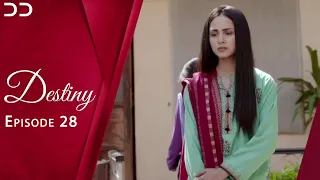 Destiny | Episode 28 | English Dubbed | Pakistani Drama | JD1O