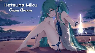 【Hatsune Miku】 Ocean Avenue 「Yellowcard cover」