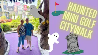 Hollywood Drive-In Mini Golf @ City Walk Universal Orlando