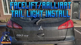 Colt CZT Project **Facelift Ralliart Tail Lights Install**