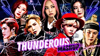 STRAY KIDS/ATEEZ/BLACKPINK/EVERGLOW/NCT/ITZY/AGUST D - THUNDEROUS/FIRST/MAFIA ITM [+7 SONGS MASHUP]