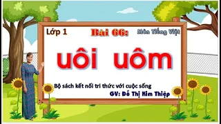 TIỂU HỌC THẬT HAY || BÀI 66 UÔI  UÔM || TIẾNG VIỆT SÁCH KẾT NỐI TRI THỨC