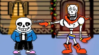 Sans tells a joke