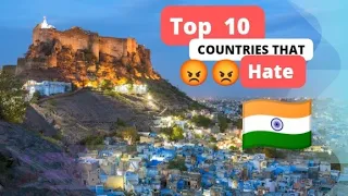 Top 10 Countries that hate India 🇮🇳 | Top enemies of India | Video#20