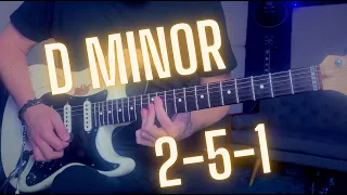 D Minor 2-5-1 Groove Jazz Guitar Backing Track