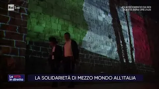 La solidarietà di mezzo mondo all'Italia - La vita in diretta 17/03/2020