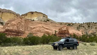 Abiquiu, FR151 along the Chama river. #overlanding