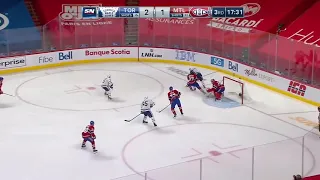 Илья Михеев- первая шайба в нынешнем сезоне НХЛ за Торонто Мейпл Лифс